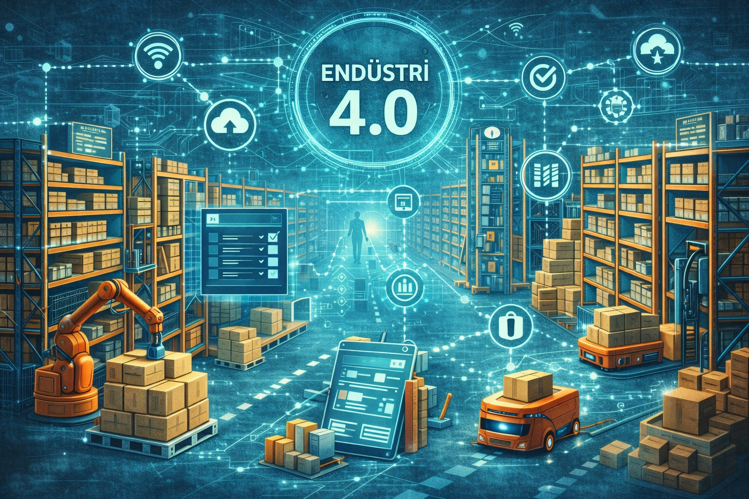 Raf Sistemleri ve Endüstri 4.0: Akıllı Depolama Çözümleri