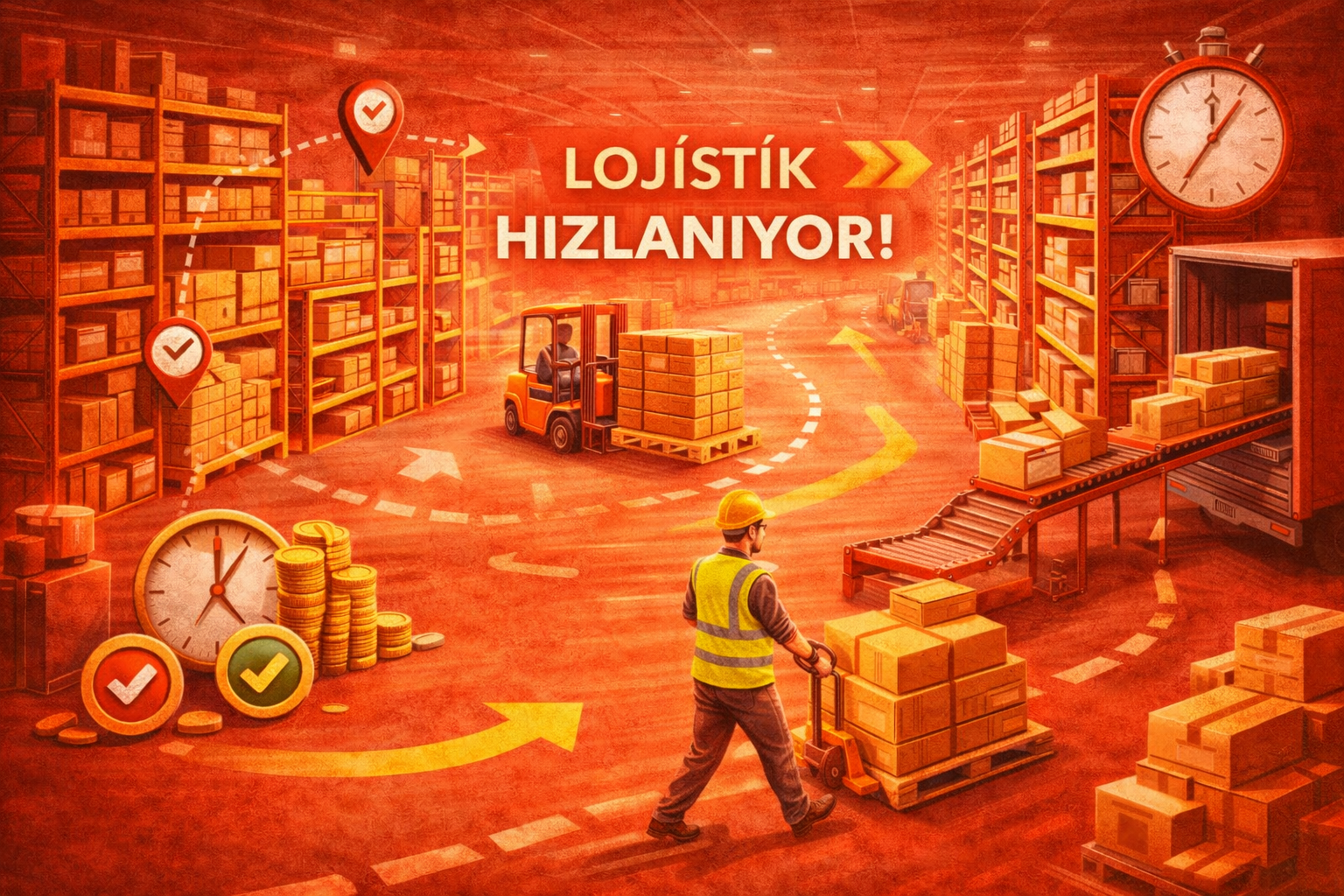 Raf Sistemleri ile Lojistik Süreçler Nasıl Hızlandırılır?