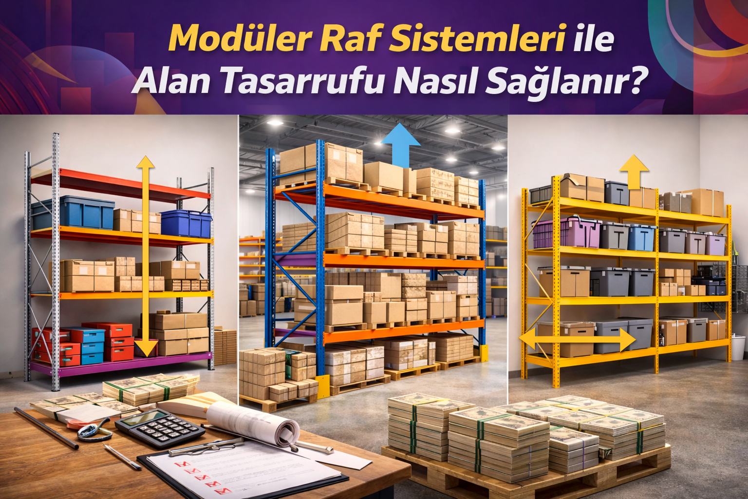 Modüler Raf Sistemleri ile Alan Tasarrufu Nasıl Sağlanır?