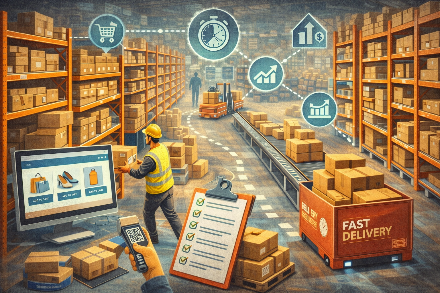 Raf Sistemleri ile E-Ticaret Operasyonları Nasıl Optimize Edilir?