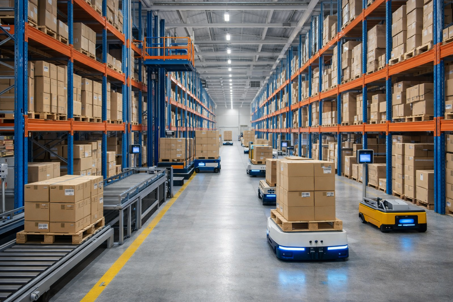 Depo Otomasyonuna Uygun Raf Sistemleri Nasıl Olmalı?