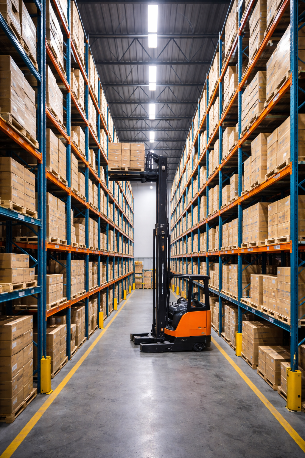 Yüksek Tavanlı Depolar İçin Raf Sistemleri Rehberi