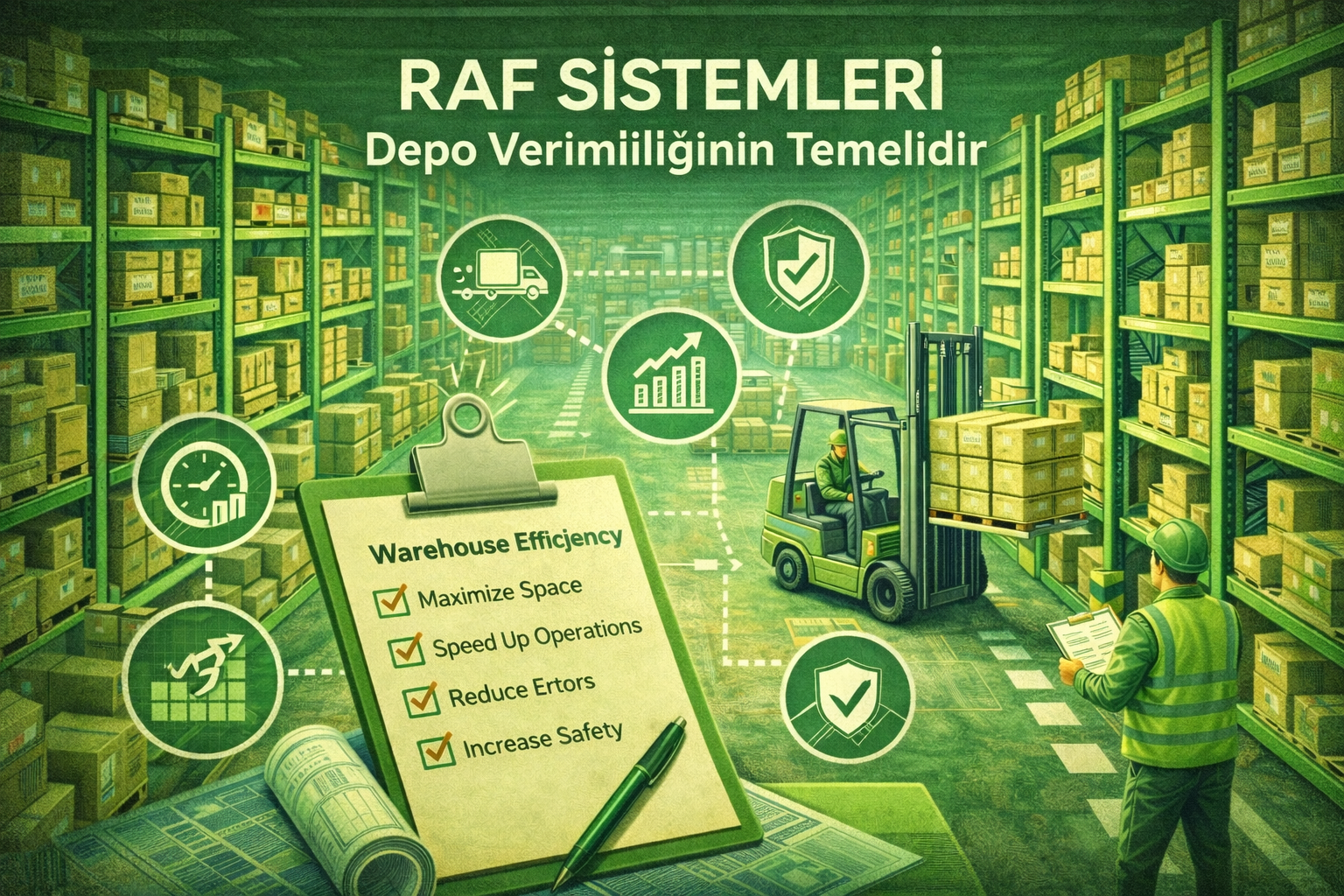 Raf Sistemleri Neden Depo Verimliliğinin Temelidir?