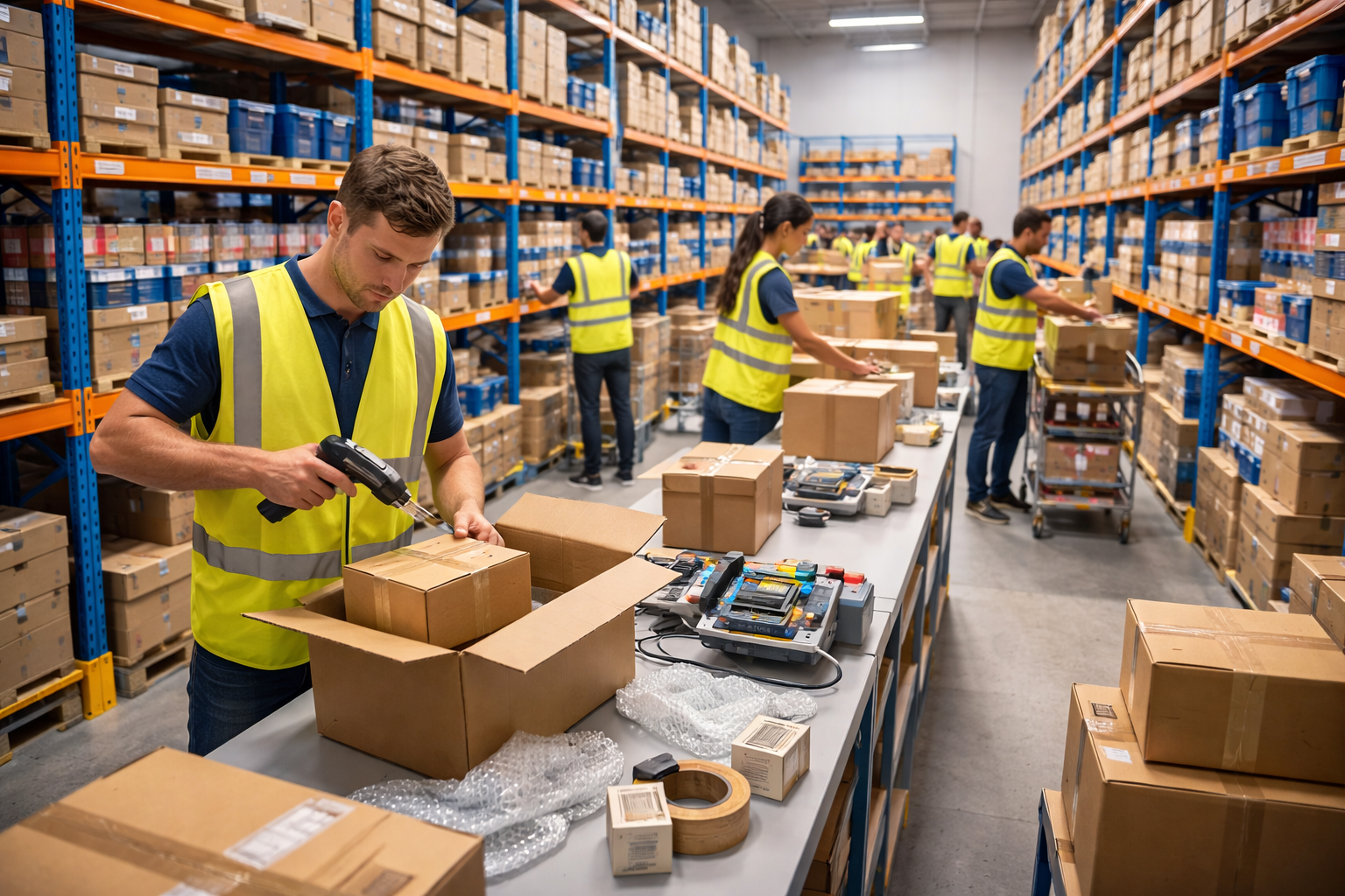 E-Ticaret Depolarında Raf Sistemlerinin Önemi