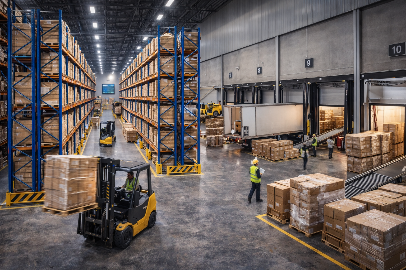 Lojistik Merkezleri İçin Raf Sistemleri Nasıl Seçilmeli?