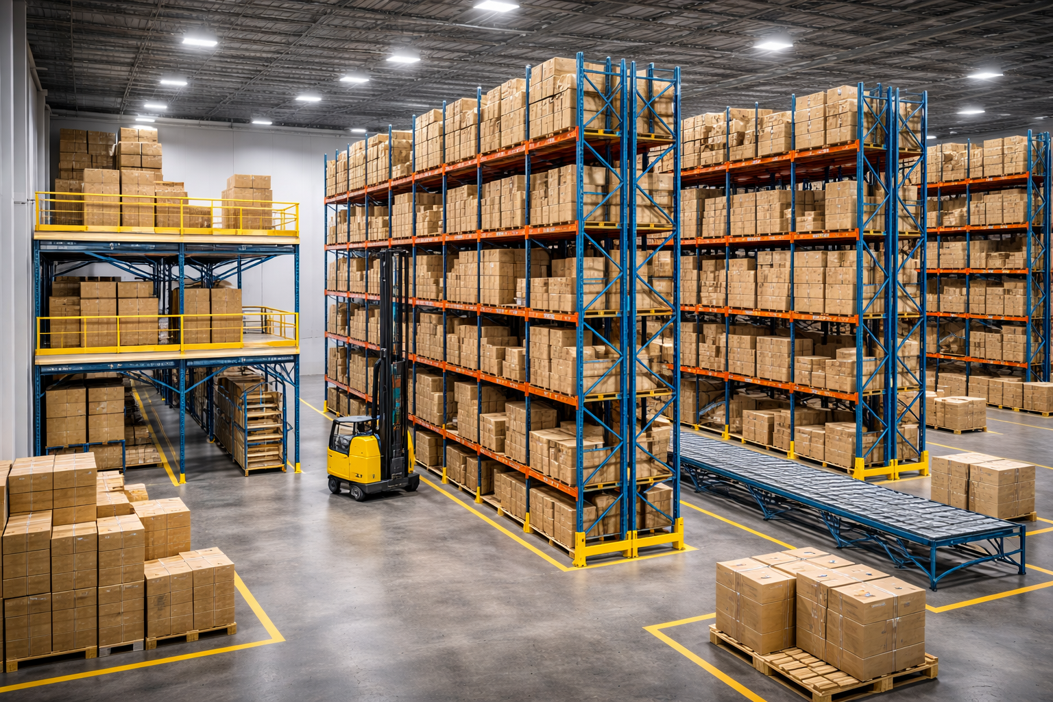 Depolarda Raf Sistemleri ile Yer Tasarrufu Nasıl Sağlanır?